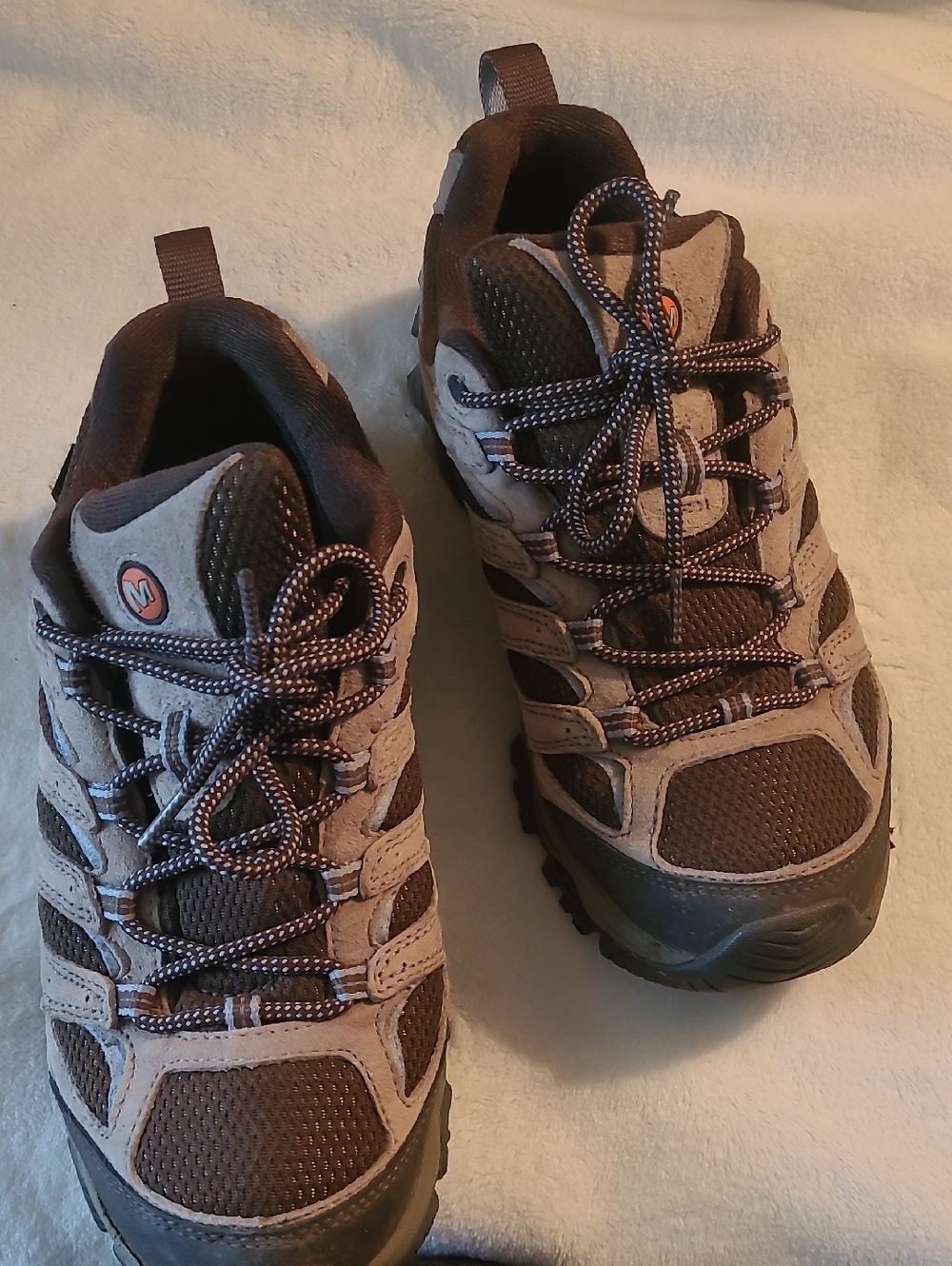 Merrell Women's Brown and Tan Trail Running Shoes